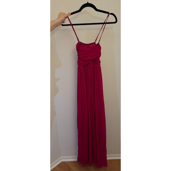 FUZZI Jean Paul Gaultier Soleli Mesh Pink Maxi Dress - XXS - Beautiful Condition - Picture 3 of 4